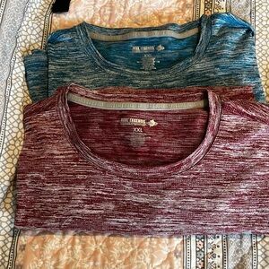 Reel Legends Green Short Sleeve T-Shirts- Set of 2